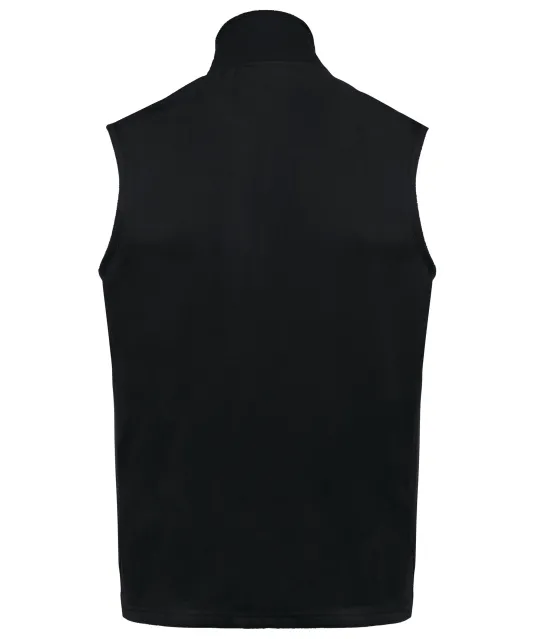 K9120 - Ecologische uniseks bodywarmer van microfleece Black