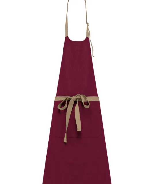 K8013 - Ecologisch unisex schort Rosewood