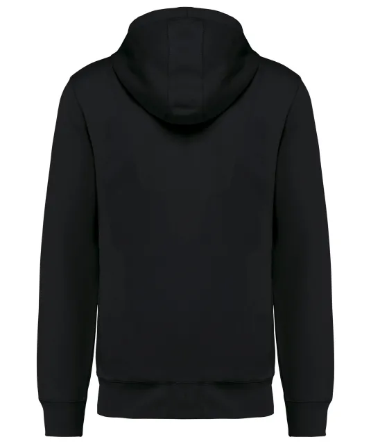K4009 - Ecologische uniseks sweater met capuchon Black