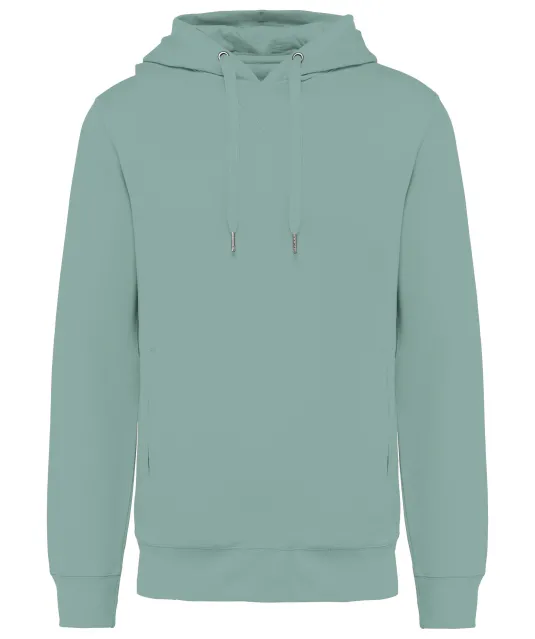 K4009 - Ecologische uniseks sweater met capuchon Sage