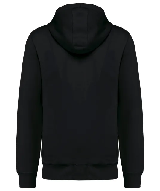 K4008 - Ecologische uniseks sweatvest met capuchon Black
