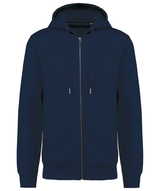 K4008 - Ecologische uniseks sweatvest met capuchon Navy