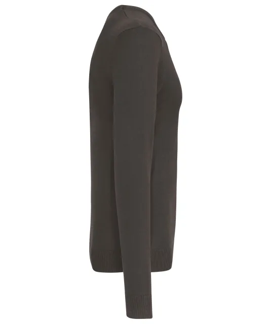 K967 - Herenpullover met ronde hals Dark Grey