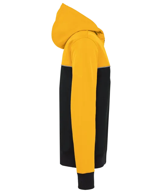 WK450 - 3-laags unisex softshelljas Black / Yellow