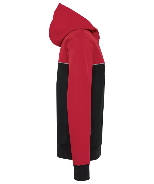 WK450 - 3-laags unisex softshelljas Black / Red