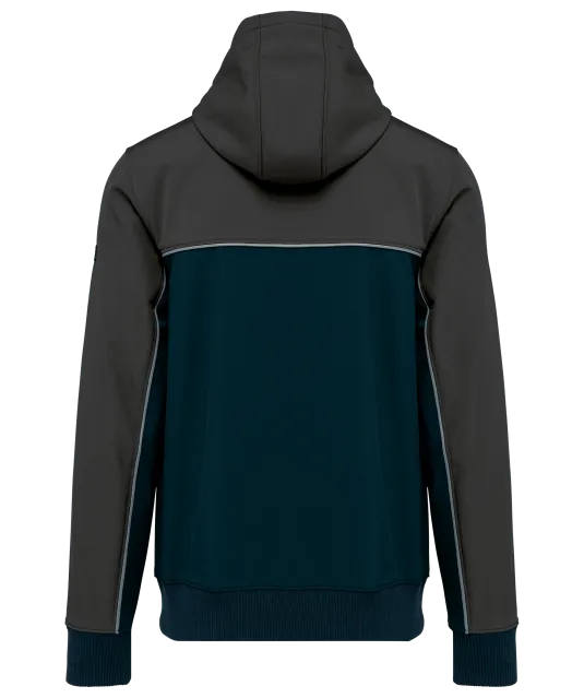 WK450 - 3-laags unisex softshelljas Navy / Dark Grey
