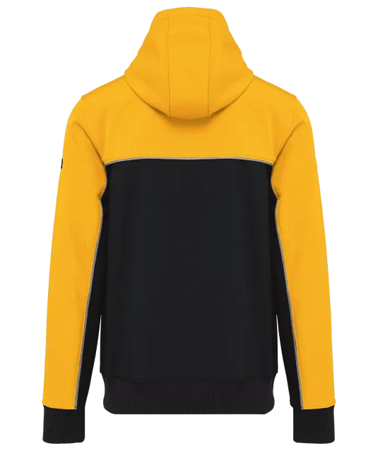 WK450 - 3-laags unisex softshelljas Black / Yellow
