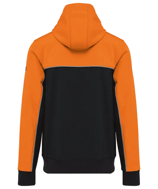 WK450 - 3-laags unisex softshelljas Black / Orange