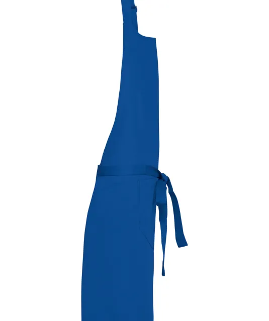 K885 - Katoenen schort met zak Royal Blue