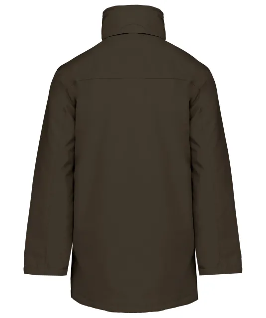 K677 - Gewatteerde parka Deep khaki