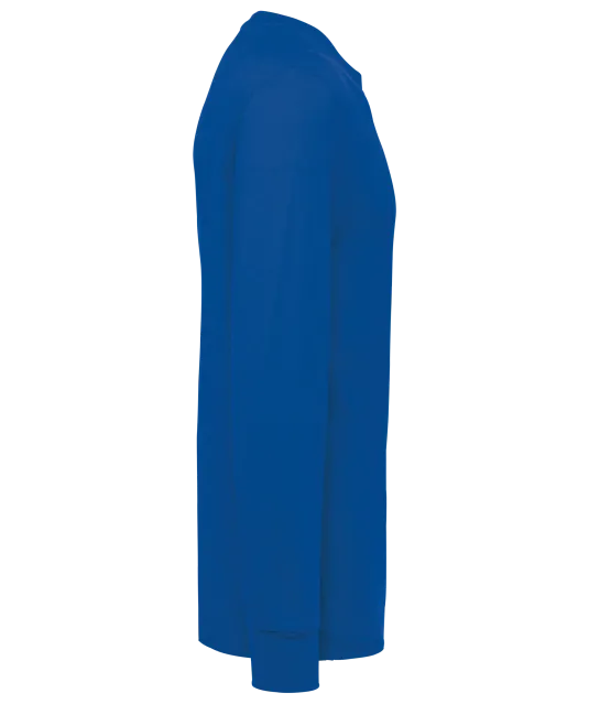 WK303 - Ecologisch uniseks T-shirt met lange mouwen Royal Blue