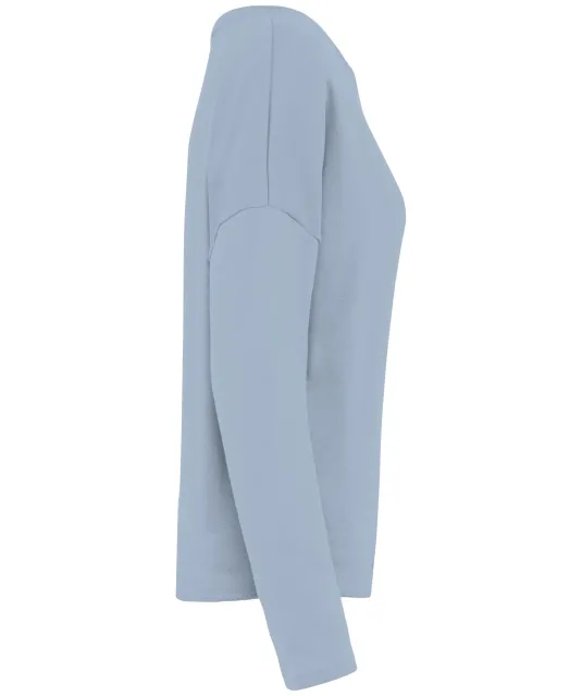 K471 - Damessweater “Loose fit” Aquamarine