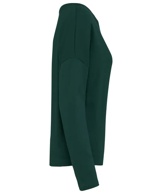 K471 - Damessweater “Loose fit” Amazon Green
