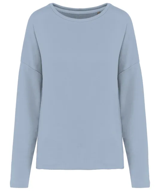 K471 - Damessweater “Loose fit” Aquamarine