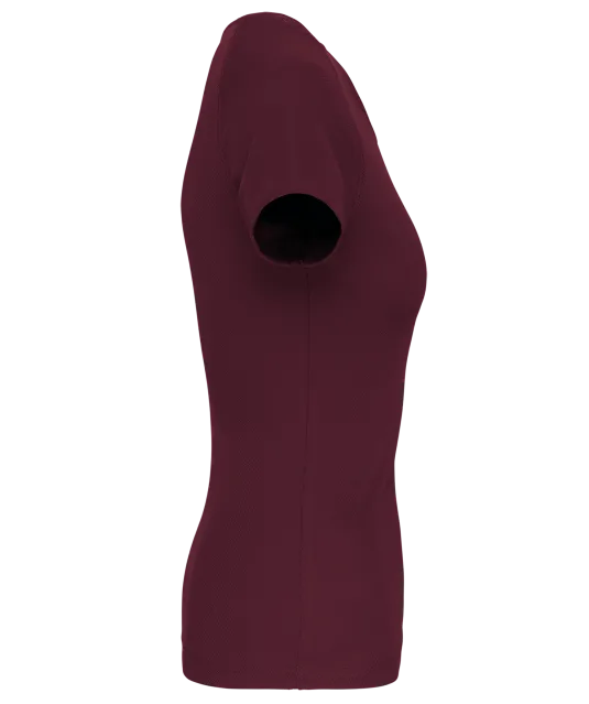 PA439 - Functioneel damessportshirt Wine