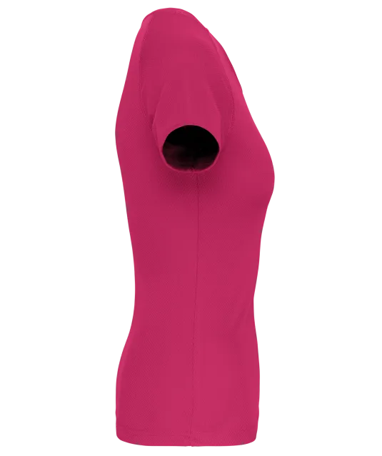 PA439 - Functioneel damessportshirt Fuchsia
