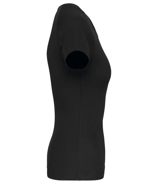 PA439 - Functioneel damessportshirt Black