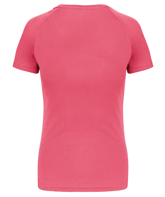 PA439 - Functioneel damessportshirt Fluorescent  Pink