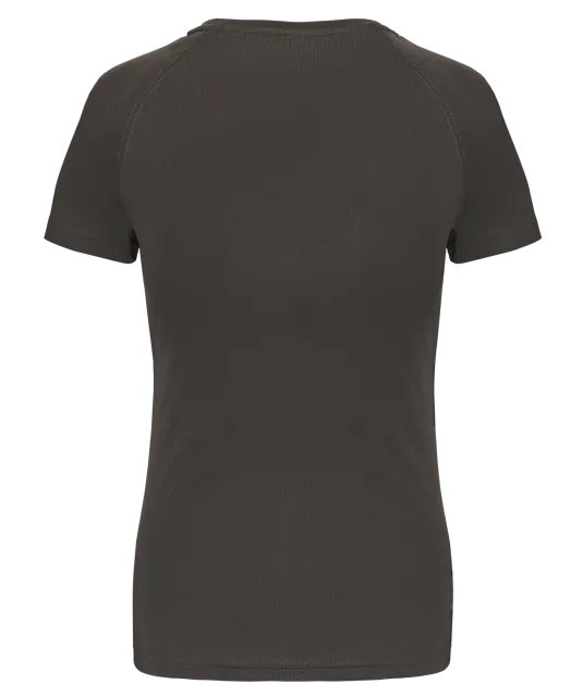 PA439 - Functioneel damessportshirt Dark Grey