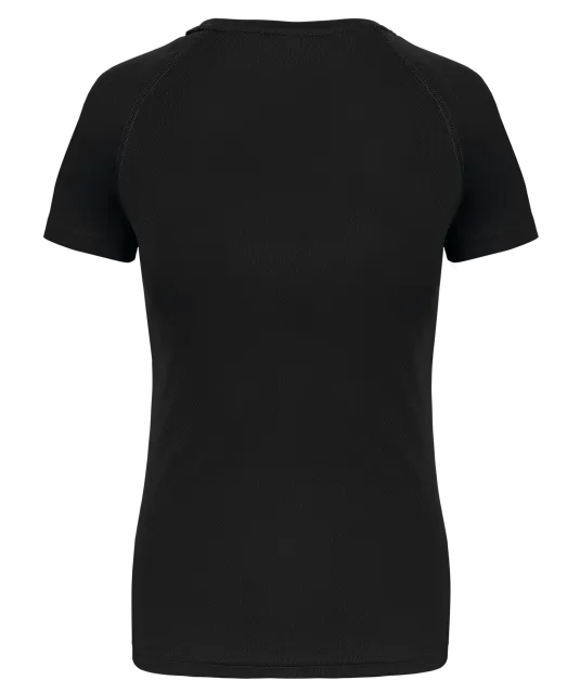 PA439 - Functioneel damessportshirt Black