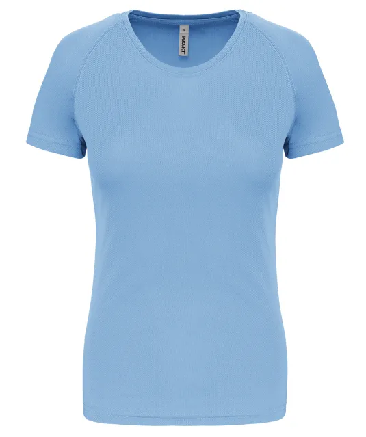 PA439 - Functioneel damessportshirt Sky Blue