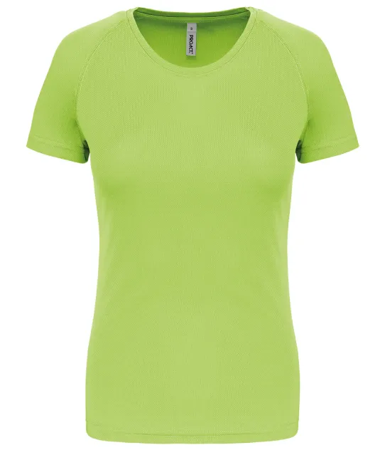 PA439 - Functioneel damessportshirt Lime