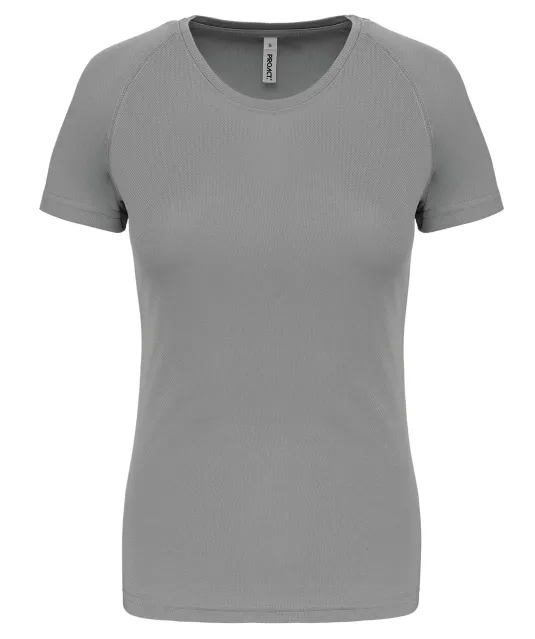 PA439 - Functioneel damessportshirt Fine Grey