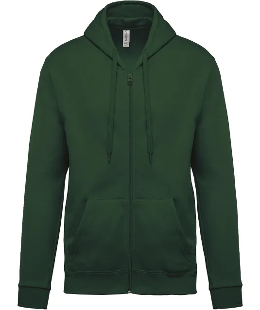 K479 - Sweatvest met capuchon Forest Green