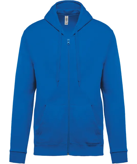 K479 - Sweatvest met capuchon Light Royal Blue
