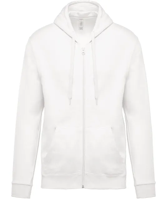 K479 - Sweatvest met capuchon White