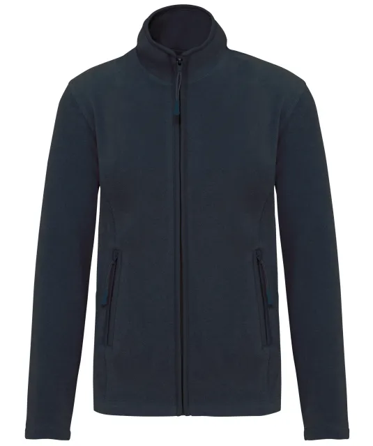 K907 - Microfleece met rits dames Navy
