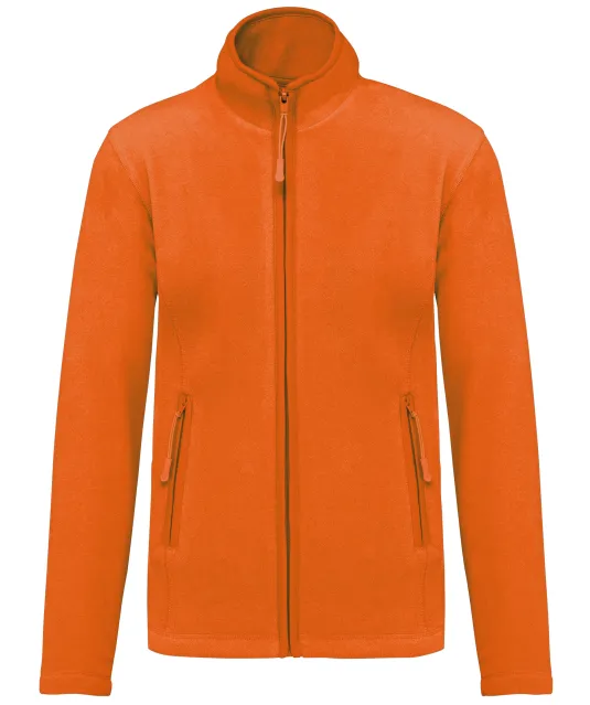 K907 - Microfleece met rits dames Orange
