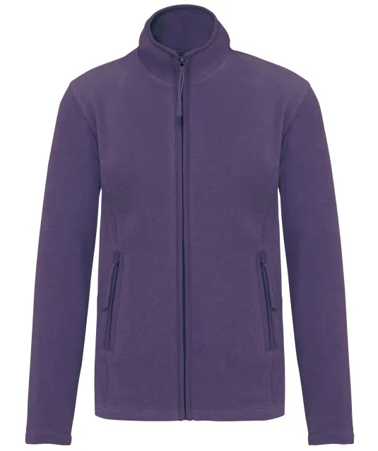 K907 - Microfleece met rits dames Purple
