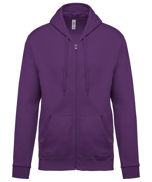 K479 - Sweatvest met capuchon Purple
