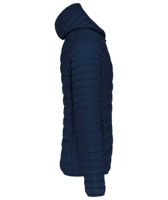 K6110 - Men's lightweight hooded padded jacket Navy