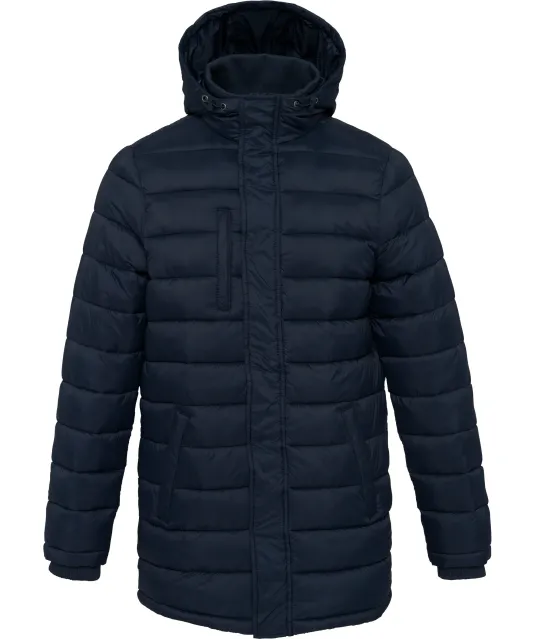K6128 - Lichte herenparka met capuchon Navy