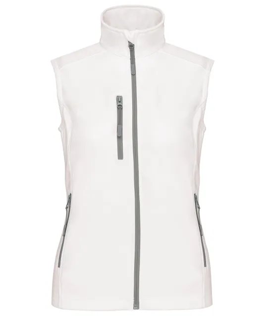 K404 - Dames softshell bodywarmer White