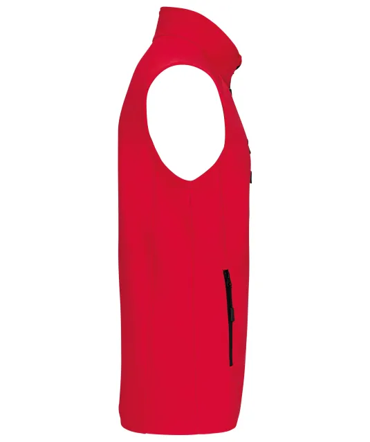 K403 - Softshell bodywarmer Red