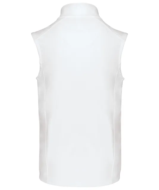K403 - Softshell bodywarmer White