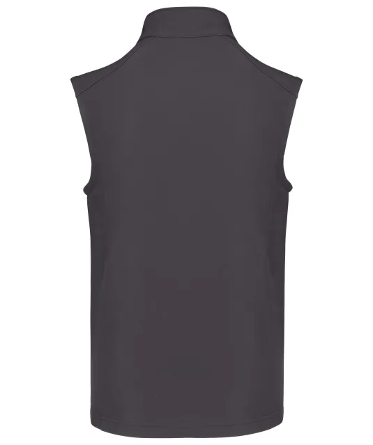 K403 - Softshell bodywarmer Titanium