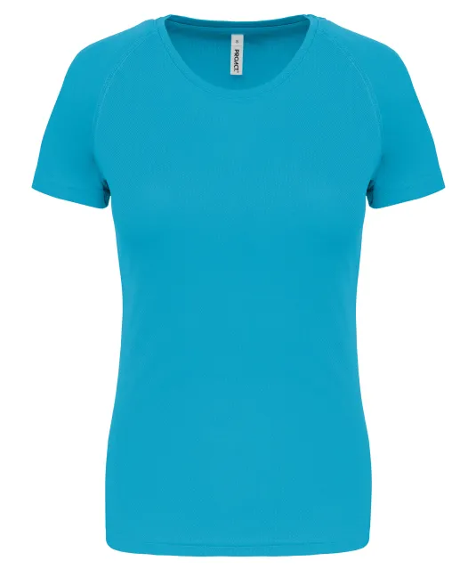PA439 - Functioneel damessportshirt Light Turquoise