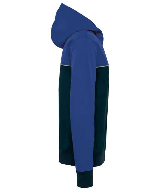 WK450 - 3-laags unisex softshelljas Navy / Royal Blue