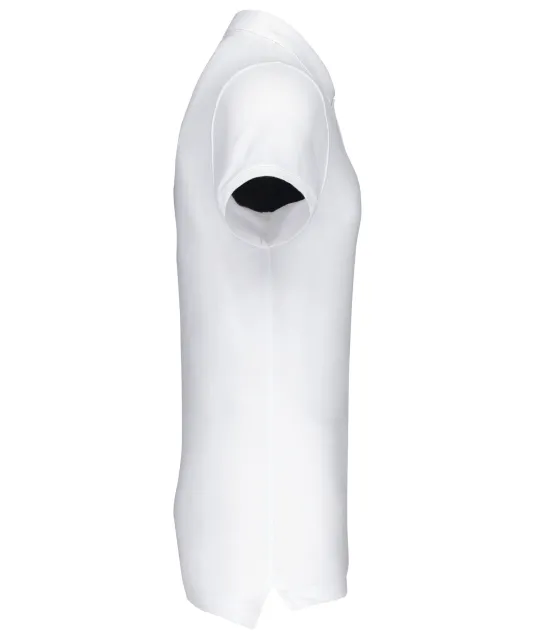 K209 - BIO piqué herenpolo korte mouwen White