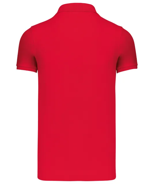 K209 - BIO piqué herenpolo korte mouwen Red