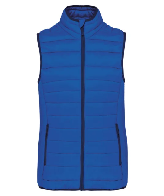 K6114 - Ladies' lightweight sleeveless down jacket Light Royal Blue
