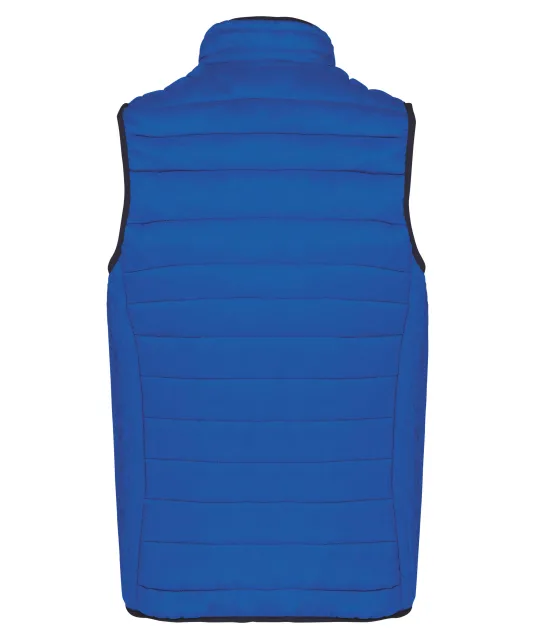 K6113 - Men’s lightweight sleeveless down jacket Light Royal Blue