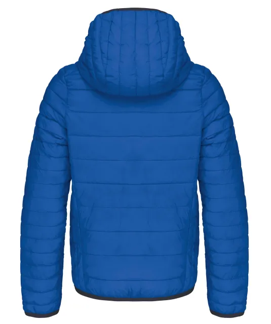K6112 - Lichte kinderjas met capuchon Light Royal Blue