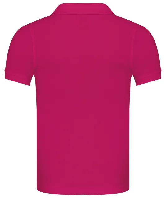 K249 - Kinderpolo korte mouwen Fuchsia