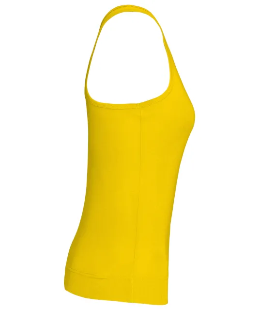K311 - Angelina - Dames Racerback True Yellow
