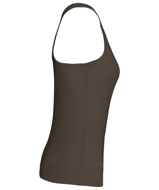 K311 - Angelina - Dames Racerback Khaki